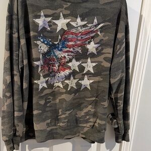 Camo Eagle Graphic Tee